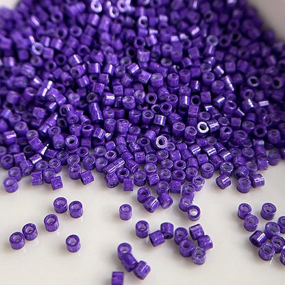 Oil Painting Color Glass Seed Beads - 11/0 Loose Spacer Beads for DIY Jewelry Making, Sewing & Craft Accessories