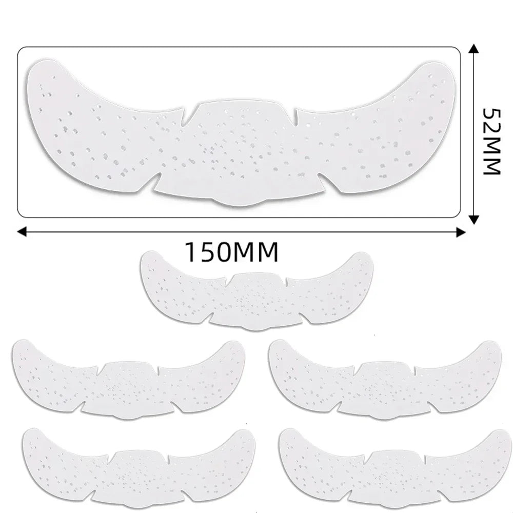 6pcs Hot Stamping Freckles Makeup Patches – Metallic Gold & Silver Temporary Tattoo Stickers for Face