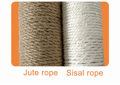 Cat Scratching Post Replacement – Sisal Rope DIY Cat Tree Tower Climbing Frame & Furniture Protector
