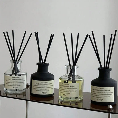 50ml Flameless Freesia Jasmine Reed Diffuser – Home Fragrance Oil & Room Air Freshener
