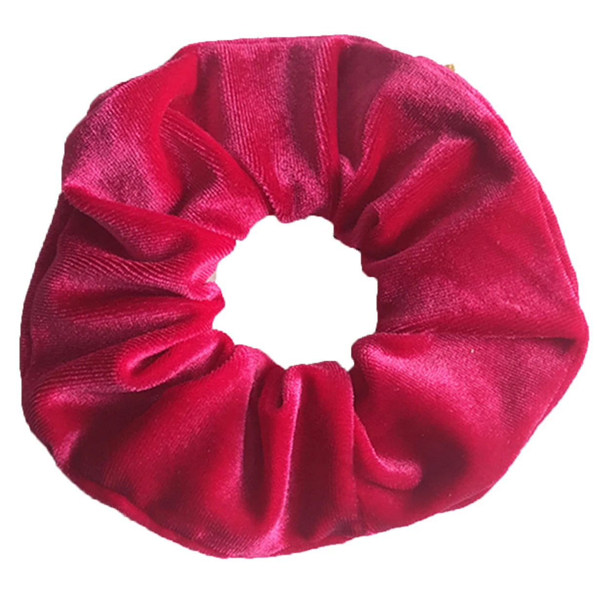 10/6/1Pcs Velvet Hair Scrunchies Set for Women – Solid Color Elastic Ponytail Hair Bands & Headband Accessories (Black Pack)
