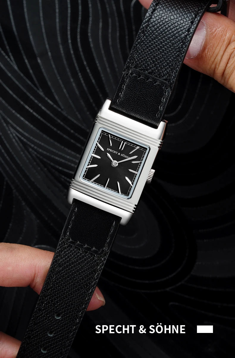 2025 Specht & Söhne Men’s Quartz Watch — 24MM 316L Stainless Steel, Sapphire Crystal, Waterproof Wristwatch