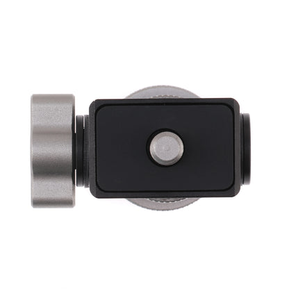 FOTGA Cold Shoe Monitor Mount Bracket – Universal QR Plate for DSLR/SLR Camera, Monitor, and Speedlite, 3KG Payload