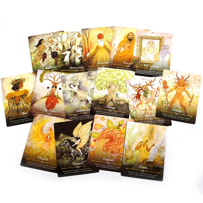 Mudras for Body, Mind, and Spirit – Yoga Practice Course with 68 Tarot Oracle Cards Deck for Guidance