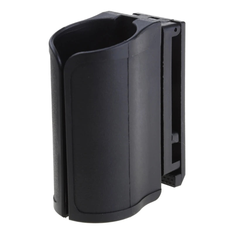 Tactical Flashlight Holder - Adjustable Open Top Rotating Baton Holster Pouch for Duty Belt Outdoor Gear