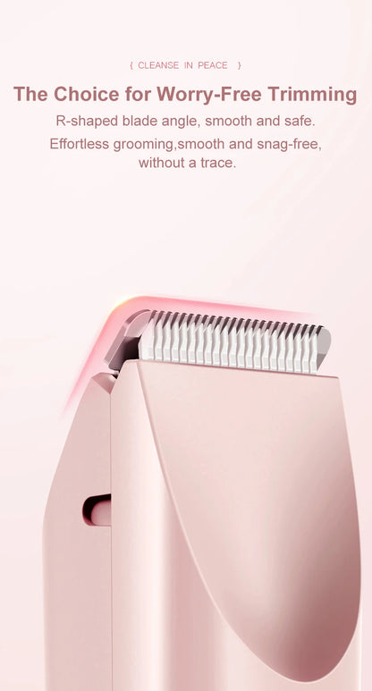 Electric Razor for Women – Painless Facial Epilator & Body Hair Trimmer for Mustache, Legs, Bikini, and More