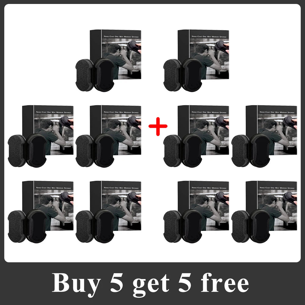 Anti-Peeping Glass Cleaning Sponge – Privacy & Light Isolation for Cars & Home