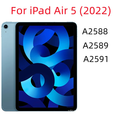 Tempered Glass Screen Protector for iPad 10.2 (9th/8th/7th Gen), Pro, Air & Mini – Universal HD Anti-Scratch Protective Film