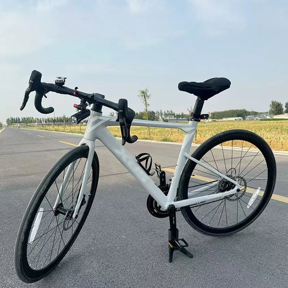 MTB Bicycle Kickstand - Rear Support Stand for 26-Inch Road & Mountain Bikes, Bike Pedal Support Holder