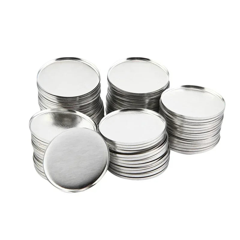 100 Sets Round Badge Pin Button Maker Machine - 25/32/37/44/58MM, DIY Punch Press Machine, Manual Badge Parts Consumables