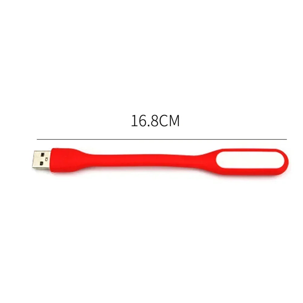 Mini USB LED Reading Lamp - Portable Book Light for Laptops, PCs, and Power Banks, Ideal for Camping
