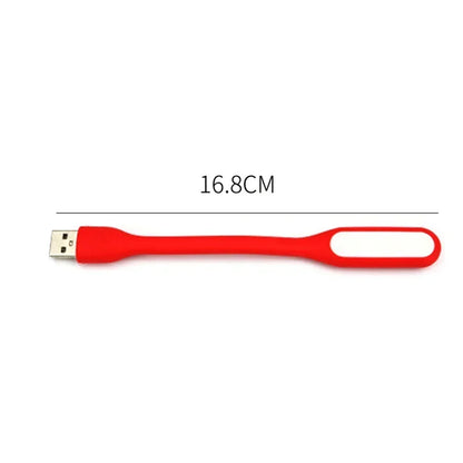 Mini USB LED Reading Lamp - Portable Book Light for Laptops, PCs, and Power Banks, Ideal for Camping