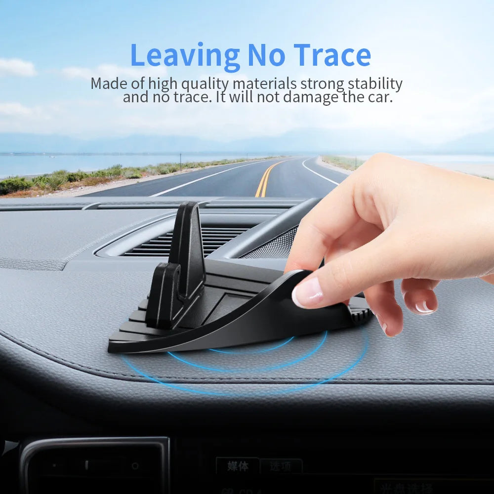 Universal Car Dashboard Non-Slip Phone GPS Holder Mat - Anti-Skid Silicone Mat for Cellphone Smartphone, Car Accessories