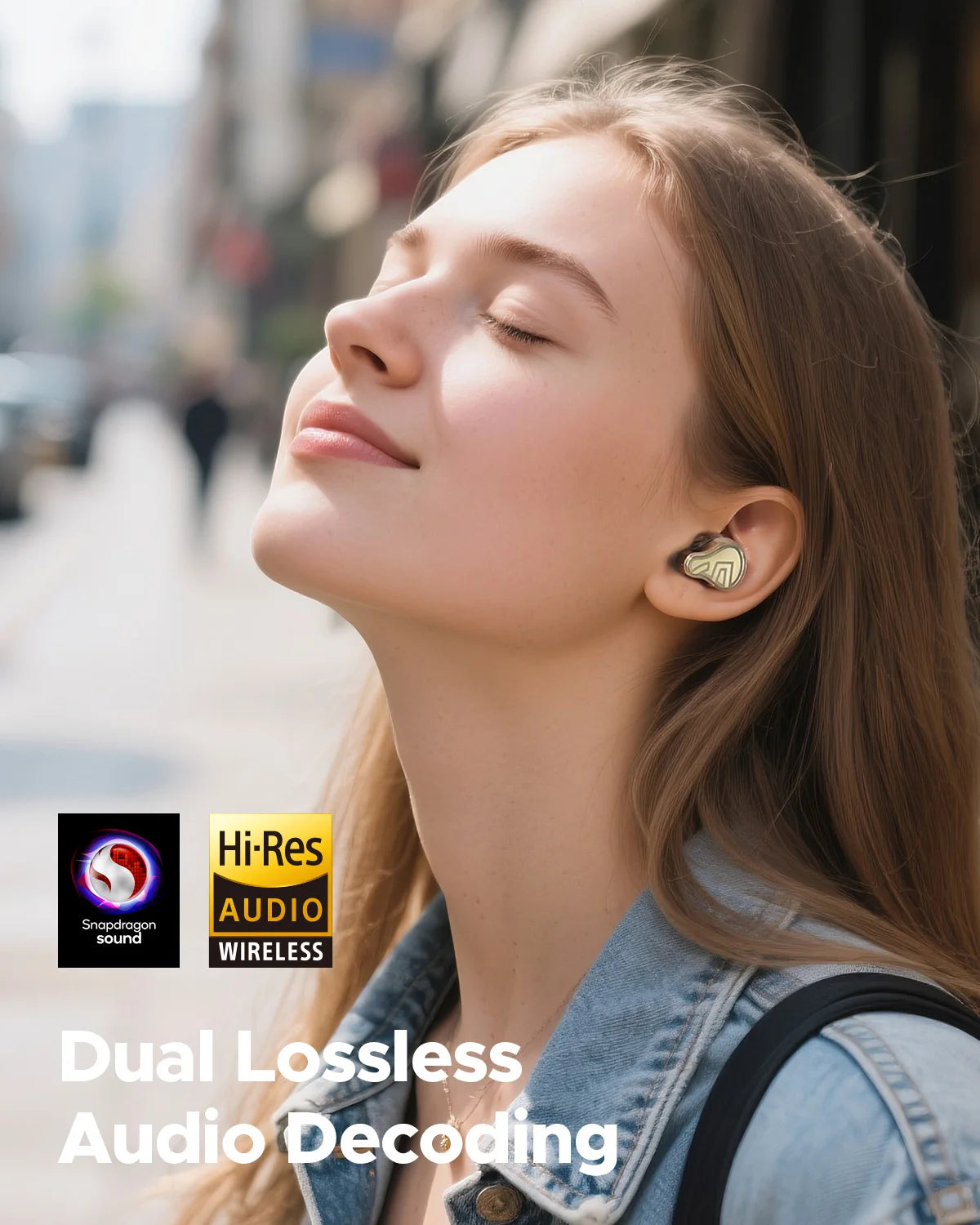 SoundPEATS H3 Hybrid 3-Driver Wireless Earbuds — Bluetooth 5.4, 55dB Adaptive ANC, LDAC & aptX Hi-Res Audio, 6-Mic CVC8