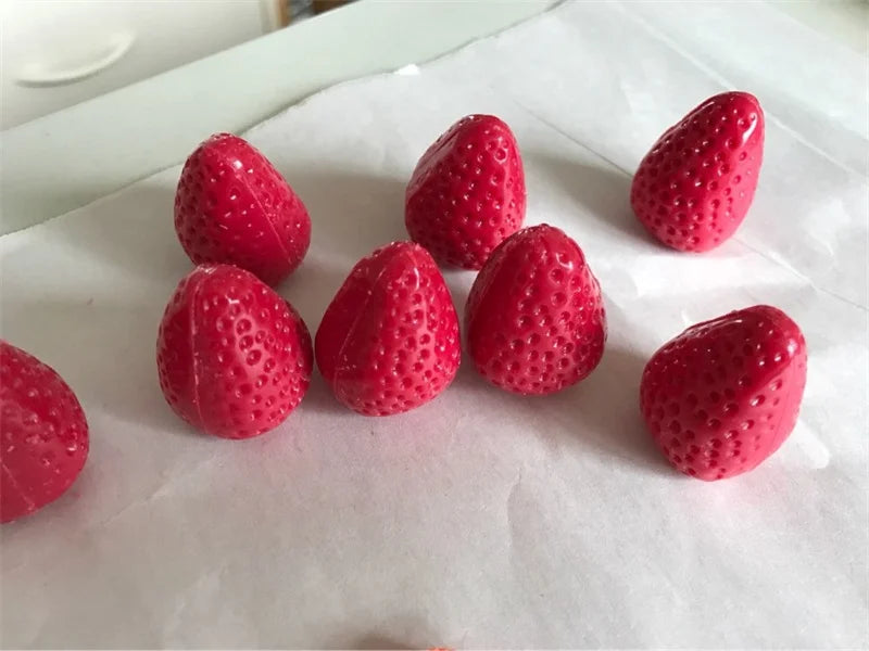 Raspberry & Strawberry Silicone Mousse Mold — Chocolate, Fondant & Dessert Baking Tool for Home & Bakery