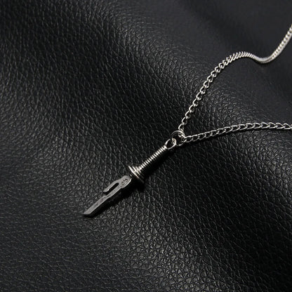 Jujutsu Kaisen Toji Fushiguro Sword Necklace – Spear of Tianri Knife Pendant for Unisex Cosplay