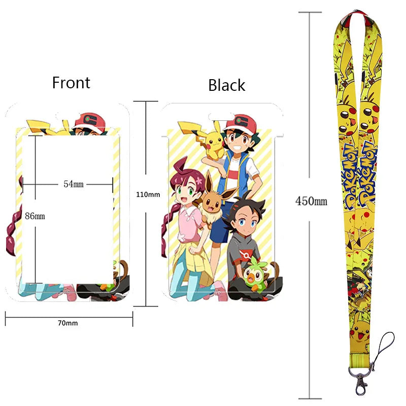 Neck Strap Lanyard for Keys and ID Cards – Badge Holder, Keychain, Key Rings, Fashion Accessory Gift