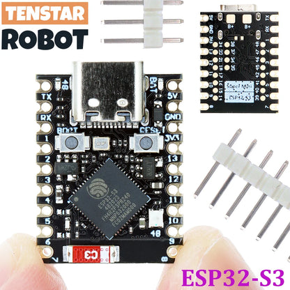 ESP32-S3 SuperMini Development Board - WiFi Bluetooth 5.0 Ultra-Compact Board for Arduino IDE & MicroPython Projects