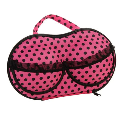 Waterproof Travel Bra and Underwear Organizer Bag – Portable Zip Storage Case for Home and Travel
