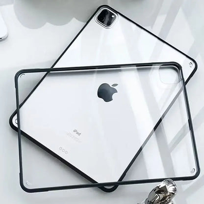 Transparent Silicone Case for iPad Pro 11, 10.2 9/8/7 Gen, 9.7 5/6 Gen, Air 4/5 10.9, Mini 4/5/6