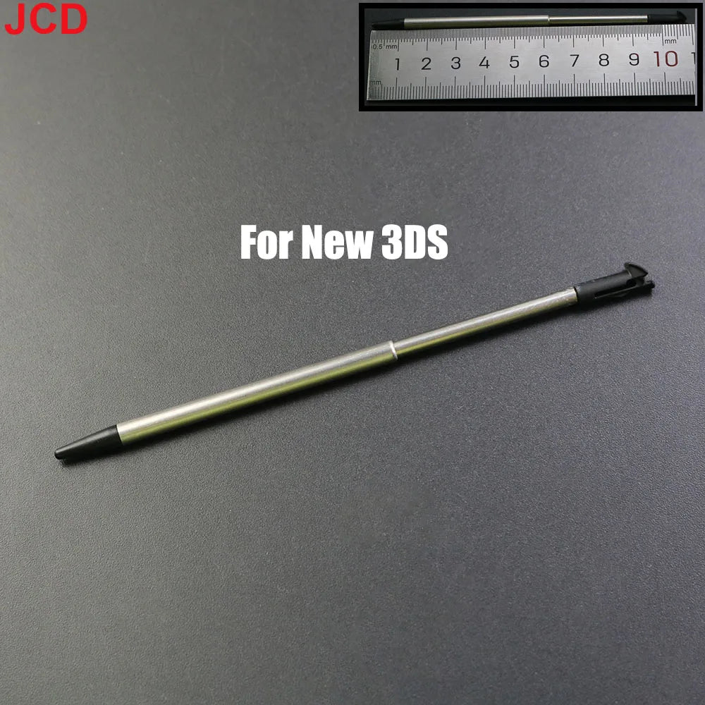 Black Plastic & Metal Telescopic Stylus Pen – Touch Screen Stylus for 2DS, 3DS, New 2DS LL/XL, New 3DS XL/LL, NDSL, NDSi, NDS & Wii