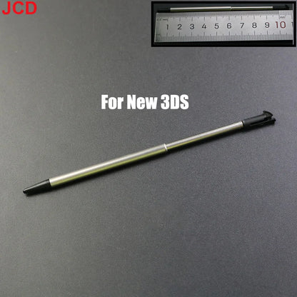 Black Plastic & Metal Telescopic Stylus Pen – Touch Screen Stylus for 2DS, 3DS, New 2DS LL/XL, New 3DS XL/LL, NDSL, NDSi, NDS & Wii
