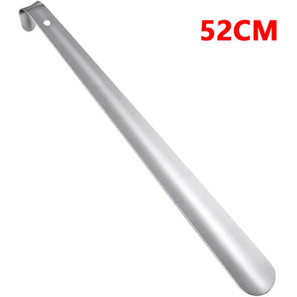 Professional 42/52cm Stainless Steel Shoehorn – Easy-Handle Metal Shoe Extractor and Lazy Shoe Helper Accessory