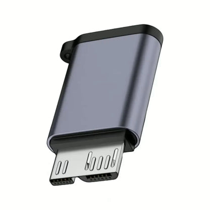 USB-C 3.0 to Micro B Adapter – Type-C Female to Micro B Male Connector for External Hard Drives, Samsung S5 & Laptop Devices
