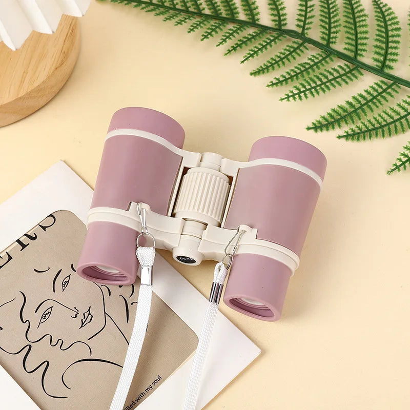 Jungle Binoculars for Kids – Portable Magnifying Glass & Shockproof Telescope, Perfect for Birthday & Hiking Gifts