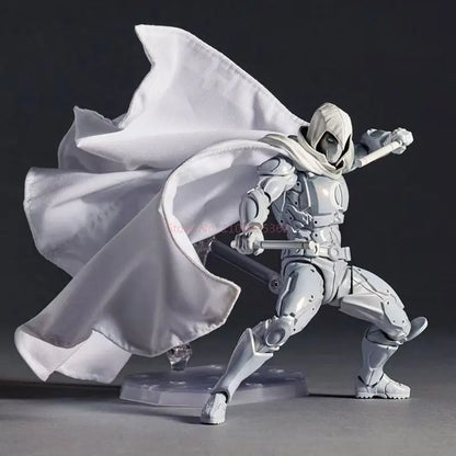 Authentic 16cm Moon Knight PVC Figure – Anime Model Collectible Desktop Ornament & Birthday Gift Toy