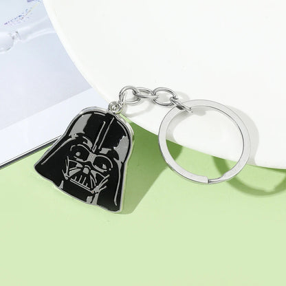 Darth Vader Alloy Metal Keychain Charm - Star Wars DIY Jewelry and Accessories Making Pendant