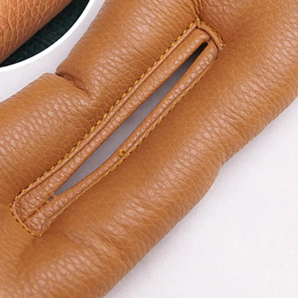 Car Seat Gap Filler – Soft Leather Padding, Universal Car Spacer Plug, Interior Organizer for Styling & Leak Prevention