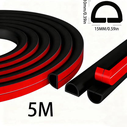 Cable Management Sleeve - 118" Self-Adhesive PVC Cord Hider for Wall & Floor, Insulated Wire Cover