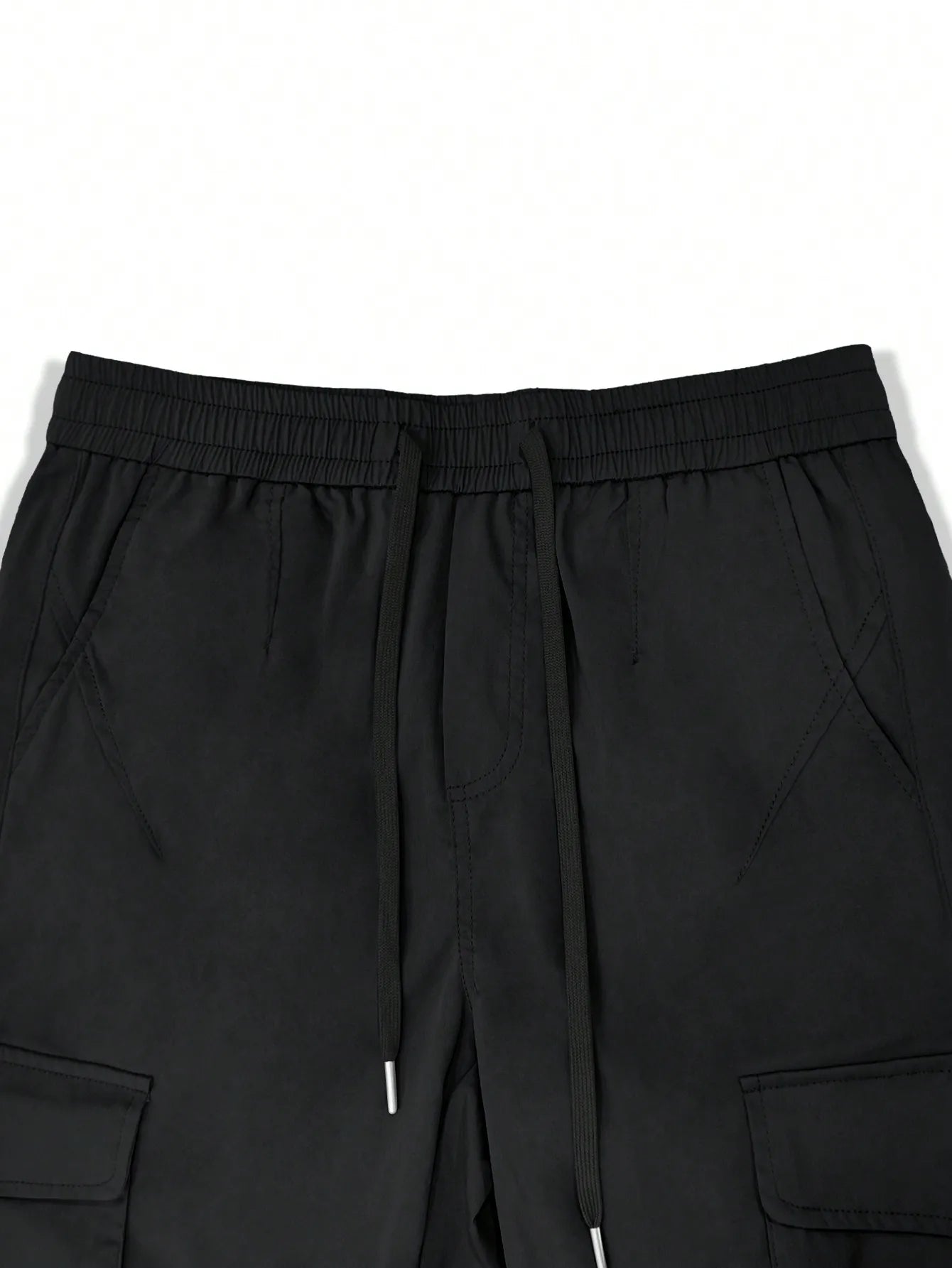 Men's Casual Cargo Pants — Side Flap Pocket Tapered Workwear for Spring & Fall Outdoor Activities