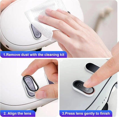 Camera Lens Protector for Meta Quest 3 – Tempered Glass Anti-Scratch Lens Cover & Protective Film Accessory