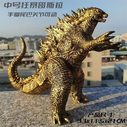 Godzilla vs King Kong Anime Action Figure – King Ghidorah Three-Headed Golden Dragon Collectible Toy