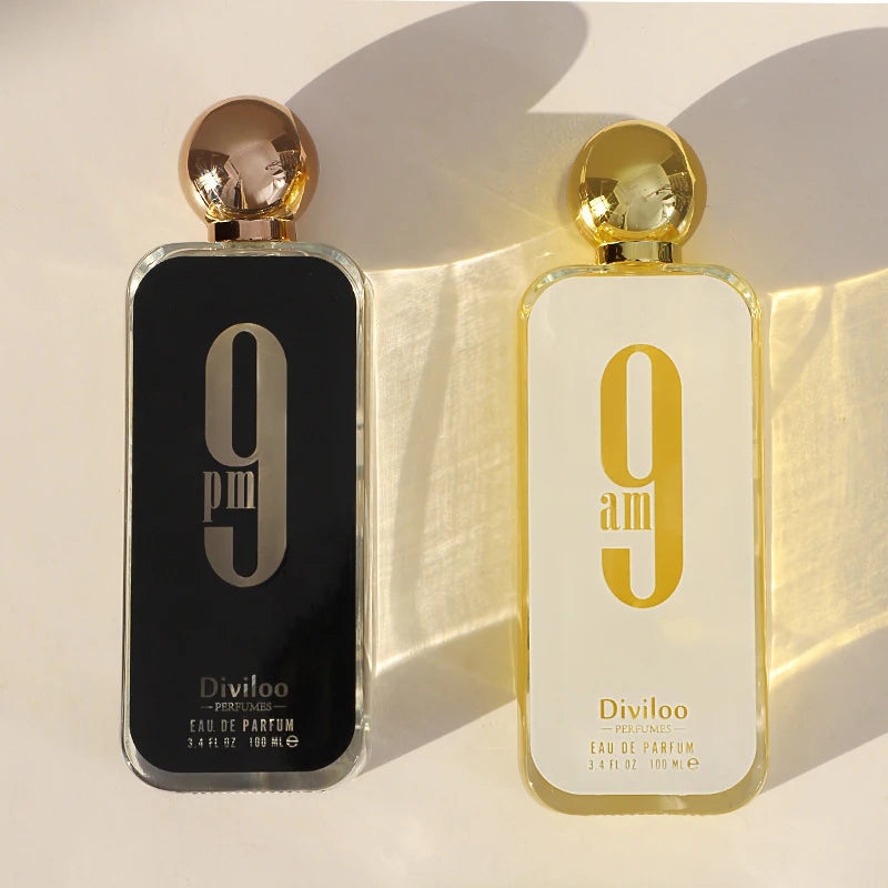 100ML Vanilla Perfume Spray AM/PM, Citrus Floral Scent for Women, Long-Lasting Body Mist Eau De Toilette Cologne
