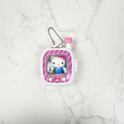 Sanrio Pocket Monster Keychain Series - Cinnamoroll and My Melody Cartoon Collectible Bag Charms