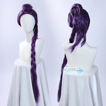 Zoey Rumi Mira Demon Hunters Cosplay Costume (HUNTR X Kpop) — Halloween/Stage Wig & Uniform