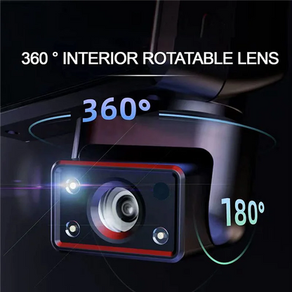 1080P HD Car Dash Camera - 3.0-Inch IPS DVR Driving Recorder with Loop Recording