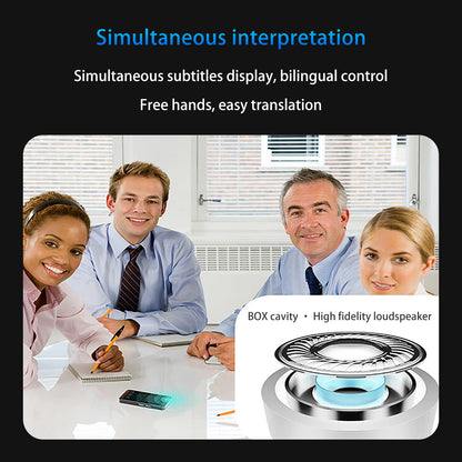 Portable S85 Language Translator Device – 138 Languages, Voice & Video Recording, Offline Translation Support