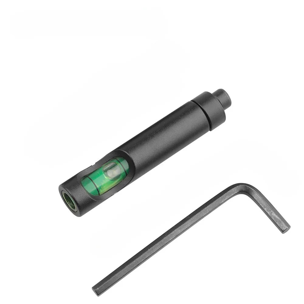 Hunting Spirit Bubble Level for 20mm Picatinny Rail – Rifle Scope Mount Leveling Tool Kit