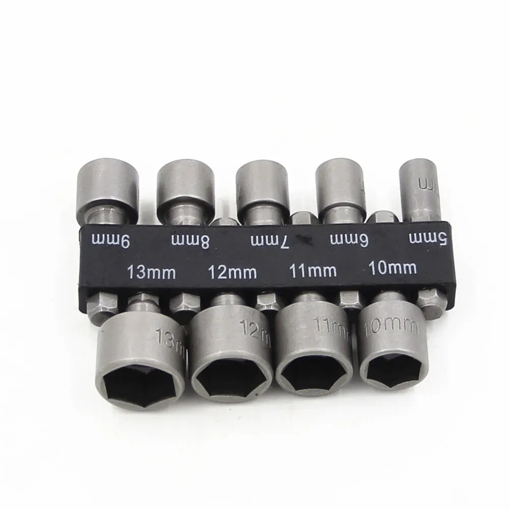 Powerful Socket Inner Hexagonal Wrench: Hex Handle Screwdriver Extension Rod Set - Pneumatic Screwdriver Insert Tool for Efficient Work