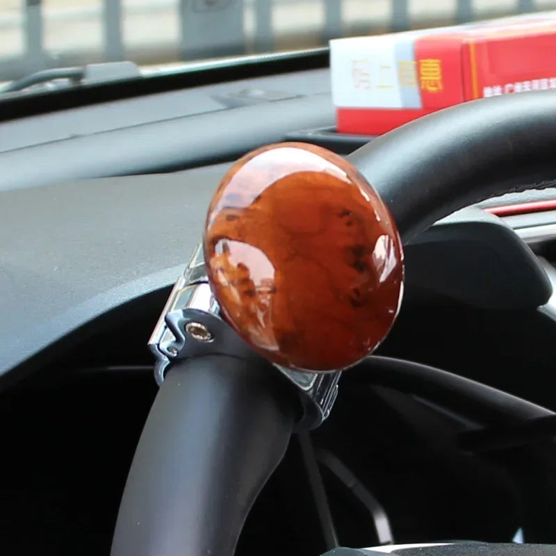 Car Steering Wheel Spinner Knob — Power Handle Grip for Easy Turning & Control