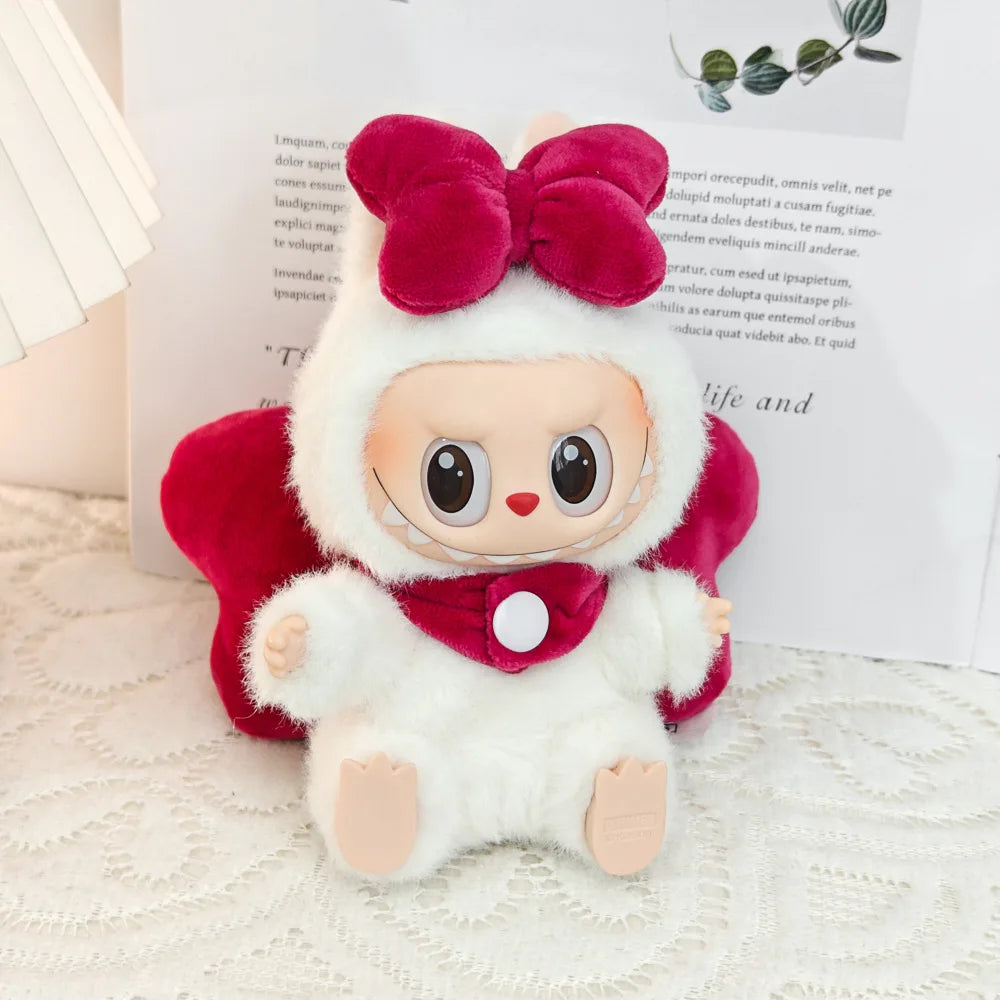 Labubu V1 V2 V3 Doll Clothes — Plush Idol Angel Wings Series DIY Decoration & Accessories Gift