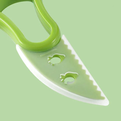 Multifunctional Avocado Cutter Corer | Butter Fruit Slicer Peeler | Pulp Separator Plastic Knife | Kitchen Tools Gadgets Accessories