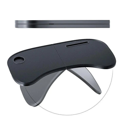 Foldable Portable Car Laptop Desk – Universal Multifunctional Folding Table Stand for Vehicle Organization