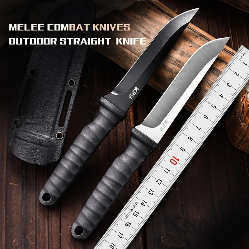 High Hardness Outdoor Survival Knife: Self-Defense Swiss Army Knife - Portable Mountaineering Tool for Camping & Hiking