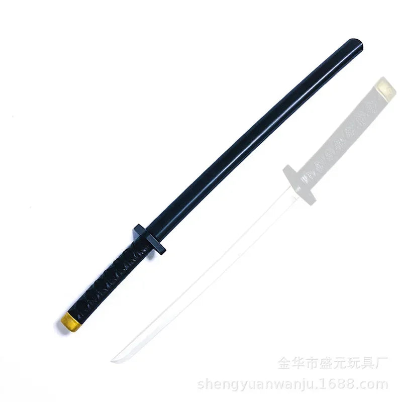 2024 Hot New 61cm Deadpool Katana Sword – PU Anime Soul Samurai Knife, Ninja Sword Cosplay Prop for Youth, Toys & Gifts