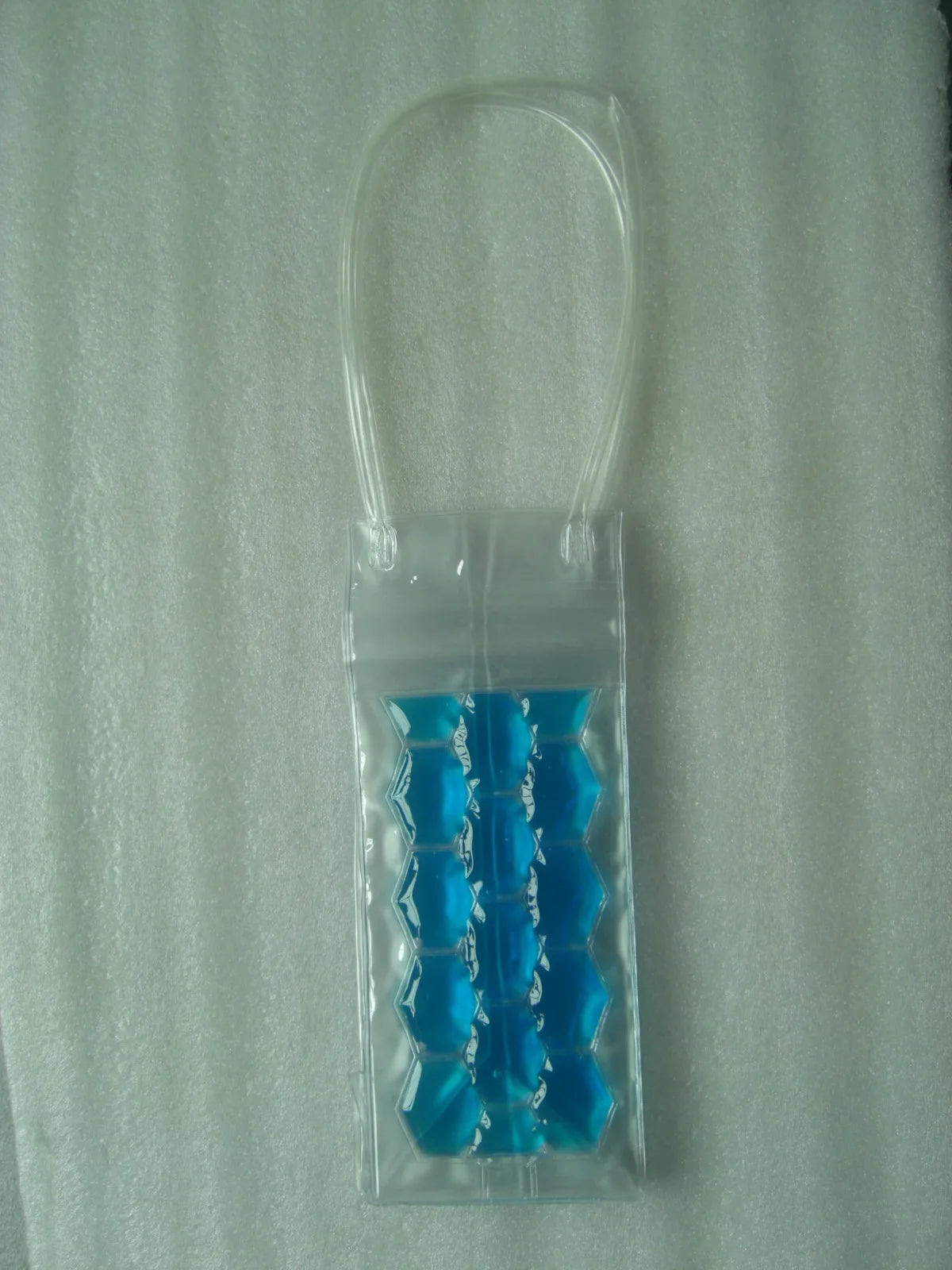 Ice Wine Bag Holder – Champagne, Beer, Whisky & Drink Cooler, Gel Cooling Chiller for Bar Accessories